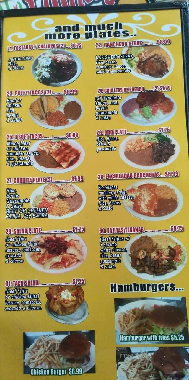 Family Mexican Restaurant - San Antonio, TX menu_pic