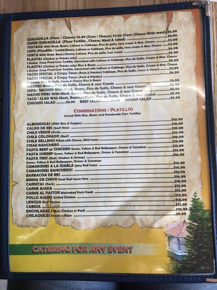 Morena's Taqueria - Ceres, CA menu_pic