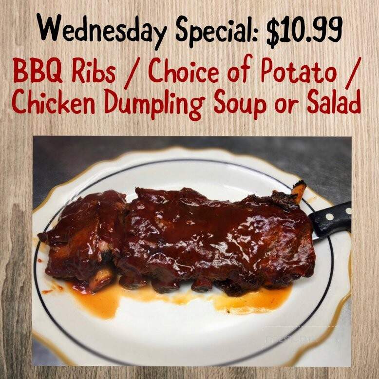 P J's Supper Club - Avon, MN menu_pic