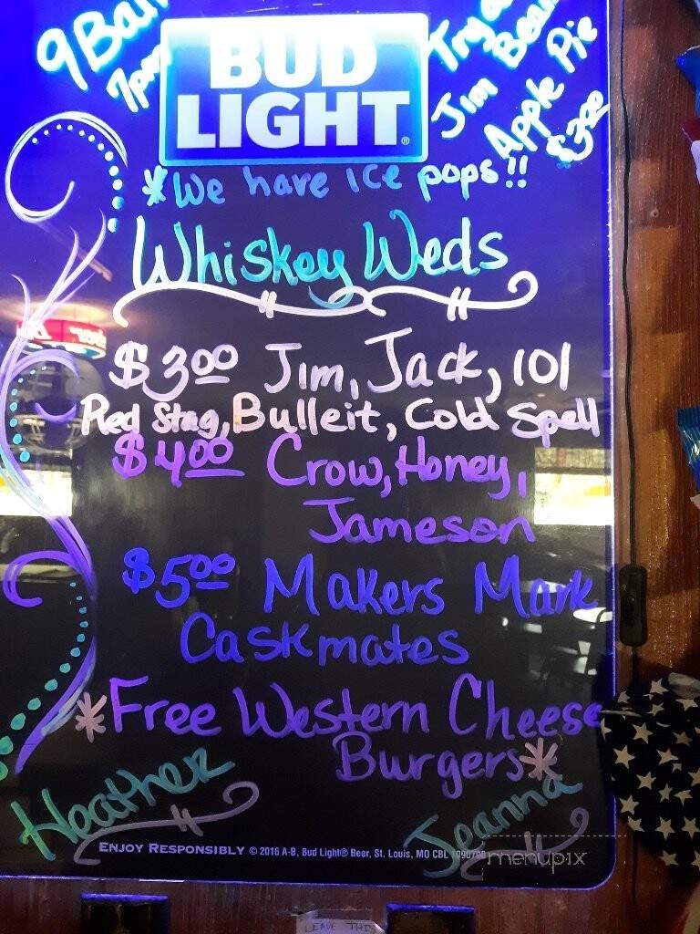 Country Saloon - Jacksonville, NC menu_pic