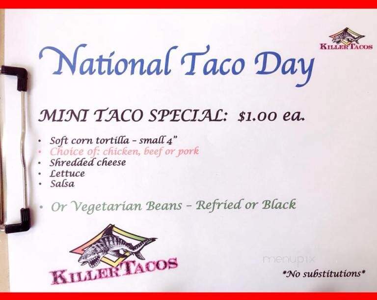 Killer Tacos Inc - Kailua Kona, HI