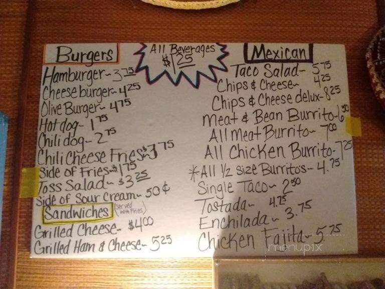 Rumney Fiesta Cafe - Greenville, MI menu_pic