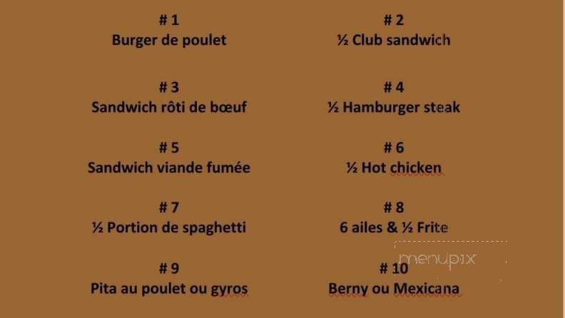 Resto La Pataterie - Saint-Eustache, QC menu_pic