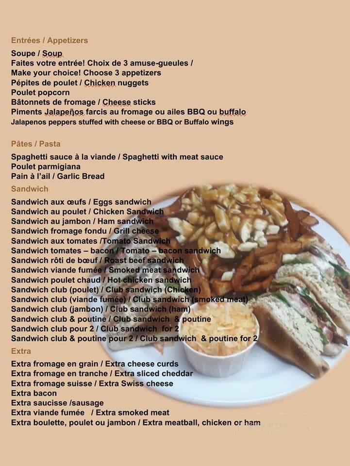 Resto La Pataterie - Saint-Eustache, QC menu_pic
