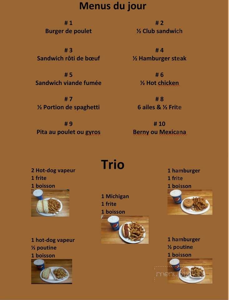Resto La Pataterie - Saint-Eustache, QC menu_pic