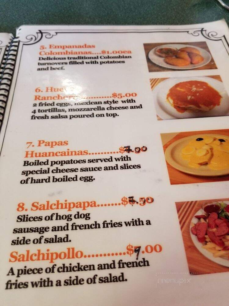 El Inka Deli - Burnaby, BC menu_pic