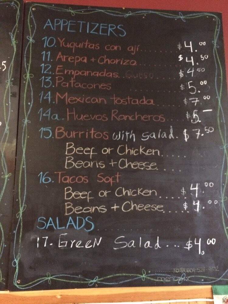 El Inka Deli - Burnaby, BC menu_pic