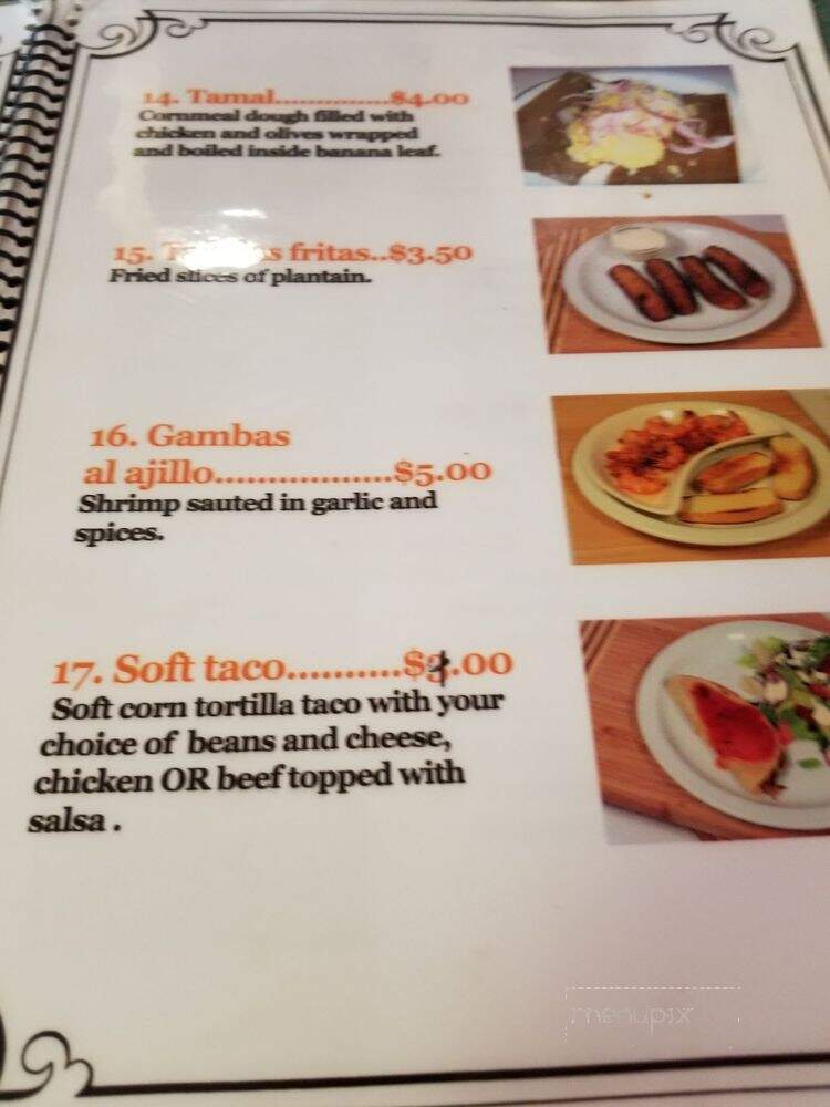 El Inka Deli - Burnaby, BC menu_pic