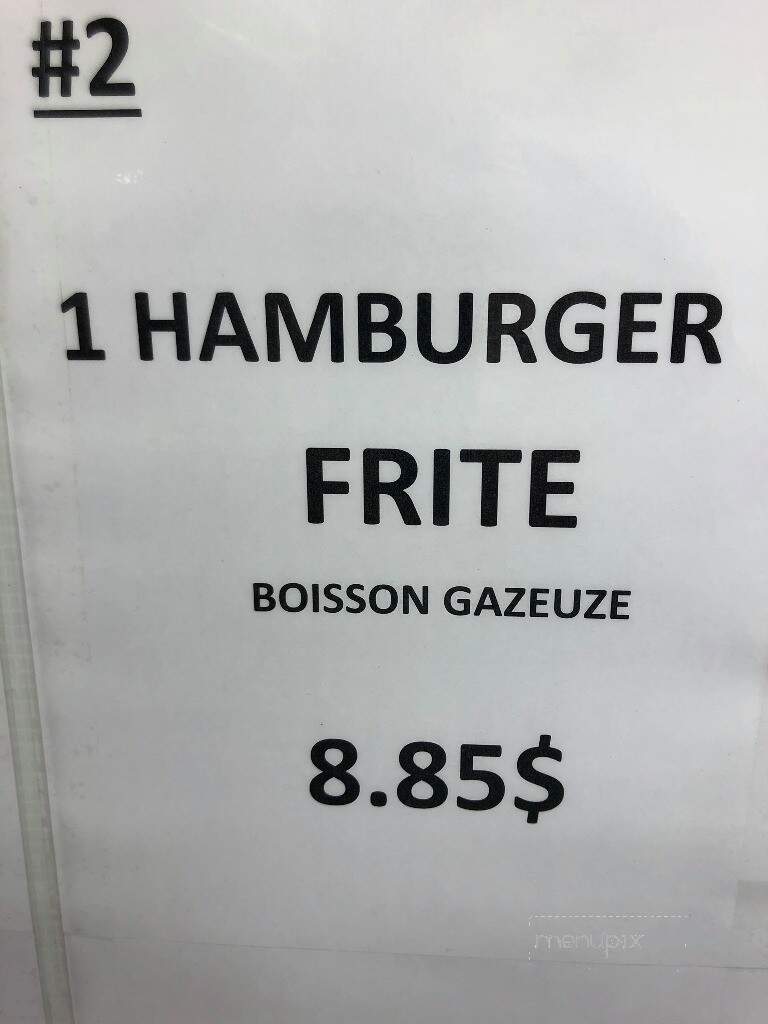 La Kenebec - Alfred, ON menu_pic