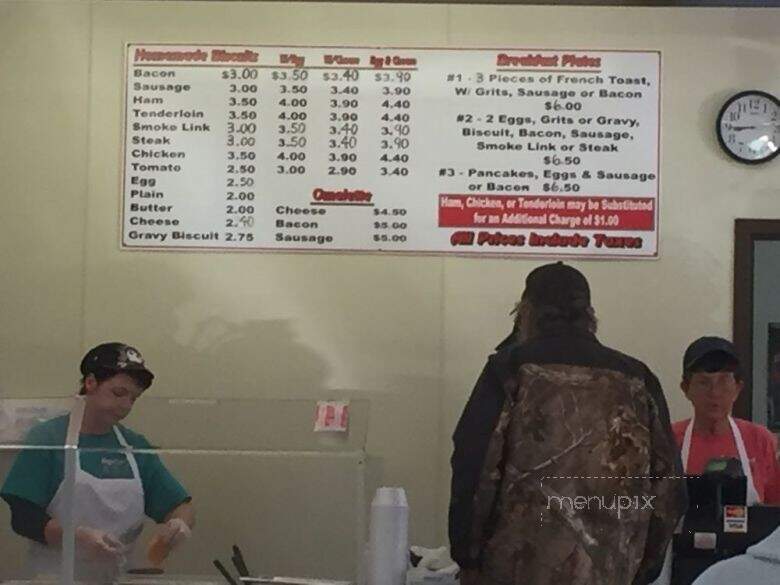 Angie's Place - Hull, GA menu_pic