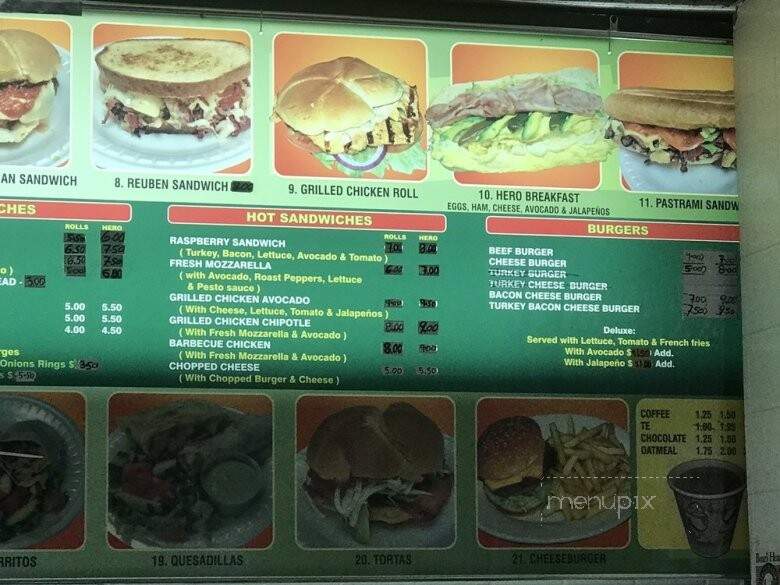 Raspberry Deli Grocery - New York, NY menu_pic