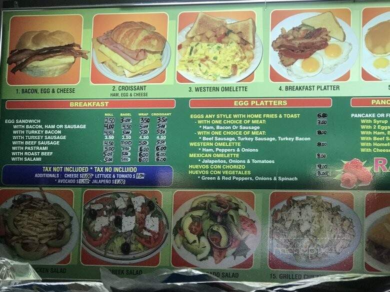 Raspberry Deli Grocery - New York, NY menu_pic