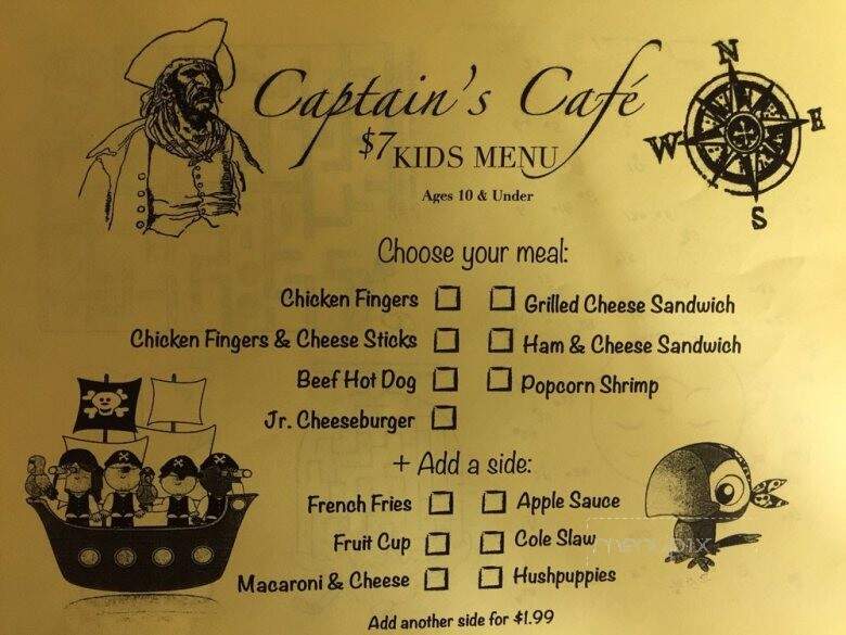 Captain's Cafe - Myrtle Beach, SC