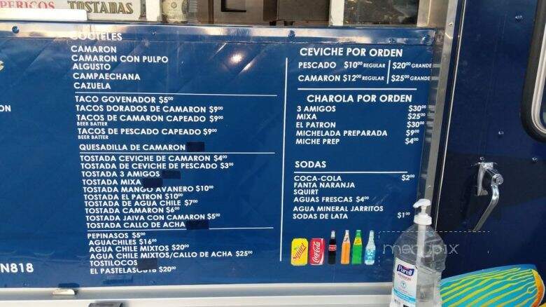 Mariscos El Patron 818 - Los Angeles, CA menu_pic