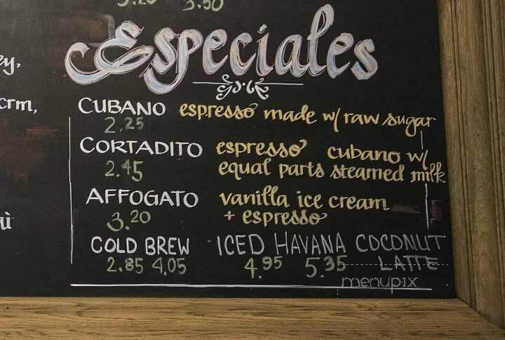 Molinos Coffee - Redlands, CA menu_pic