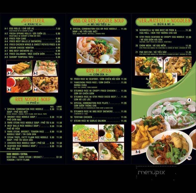 To Pho - Hesperia, CA menu_pic