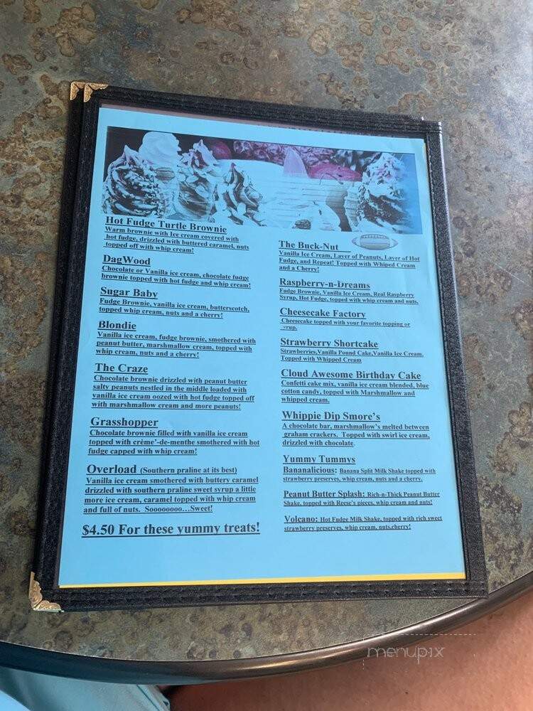 Main Eatery - McArthur, OH menu_pic