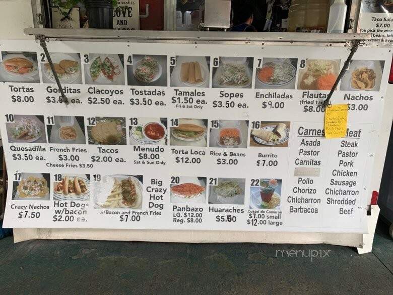 Dona Orlanda Tortas Y Tacos - Dade City, FL menu_pic