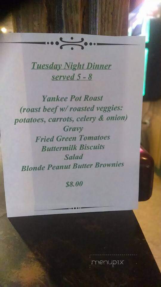 Beach Pub - Buffalo, IA menu_pic