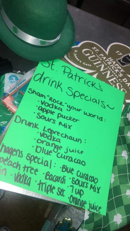 Hagen's Place - Patton, PA menu_pic