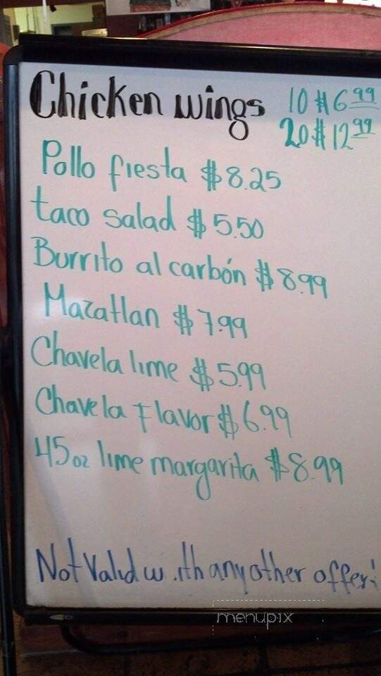 Fiesta Mexicana - Mount Washington, KY menu_pic