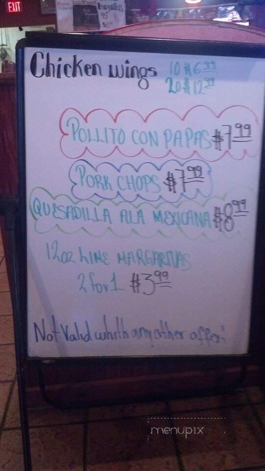 Fiesta Mexicana - Mount Washington, KY menu_pic
