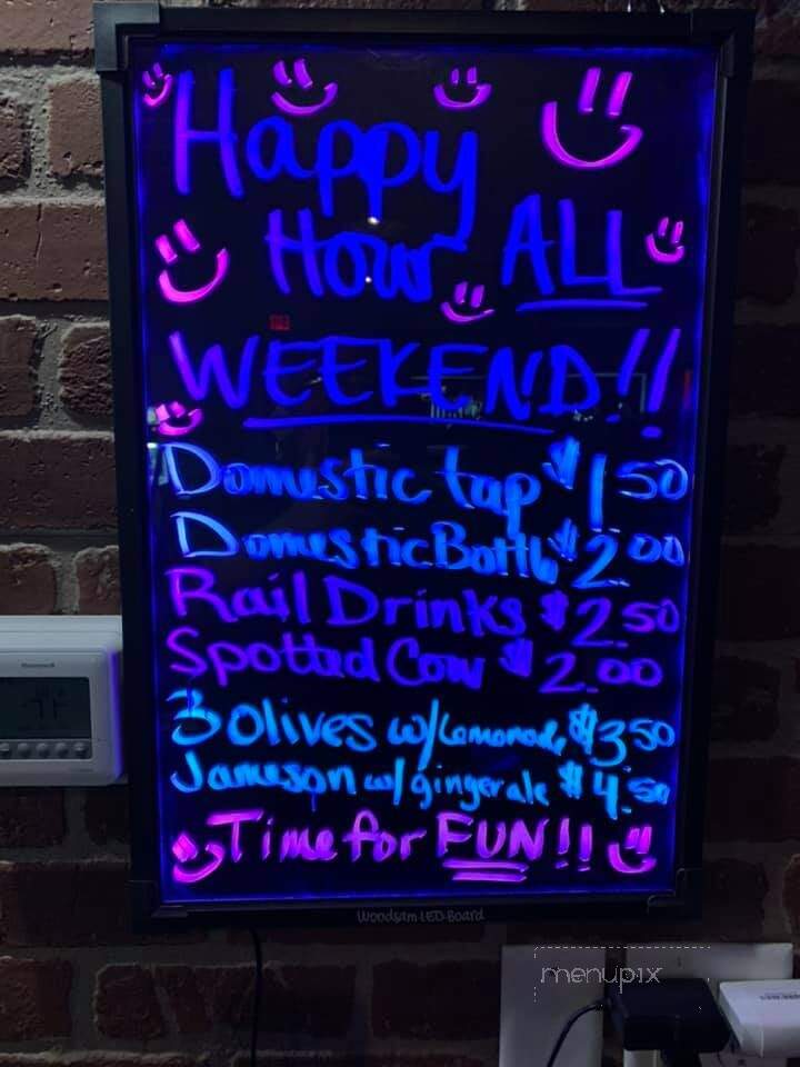 UNCLE George's Bar & Grill - Silver Lake, WI menu_pic