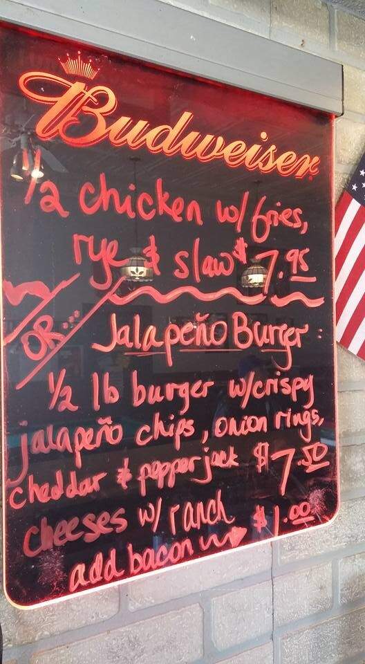 UNCLE George's Bar & Grill - Silver Lake, WI menu_pic