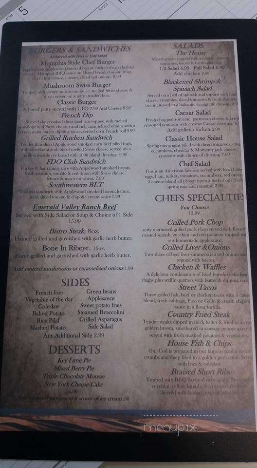 Fortuna Del Rey Restaurant - Yuma, AZ menu_pic