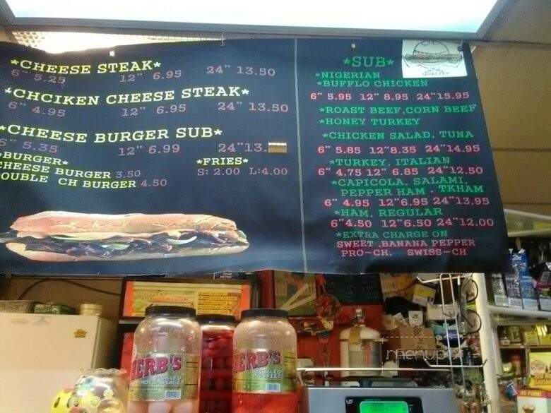 Quality Charcoal Subs & Steaks - Wilmington, DE menu_pic