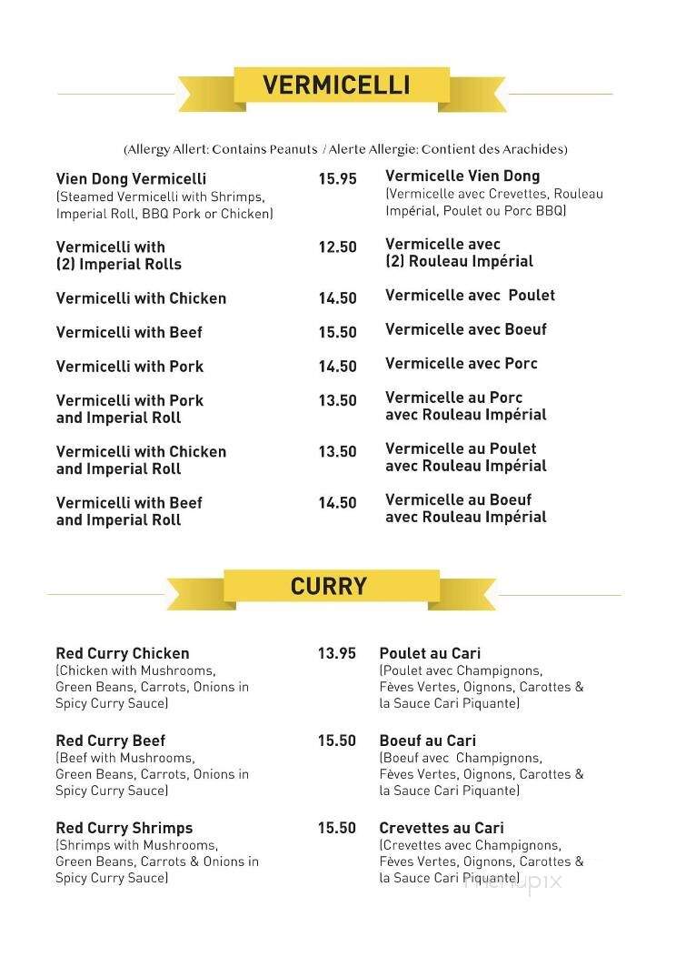 Vien Dong Restaurant - Moncton, NB