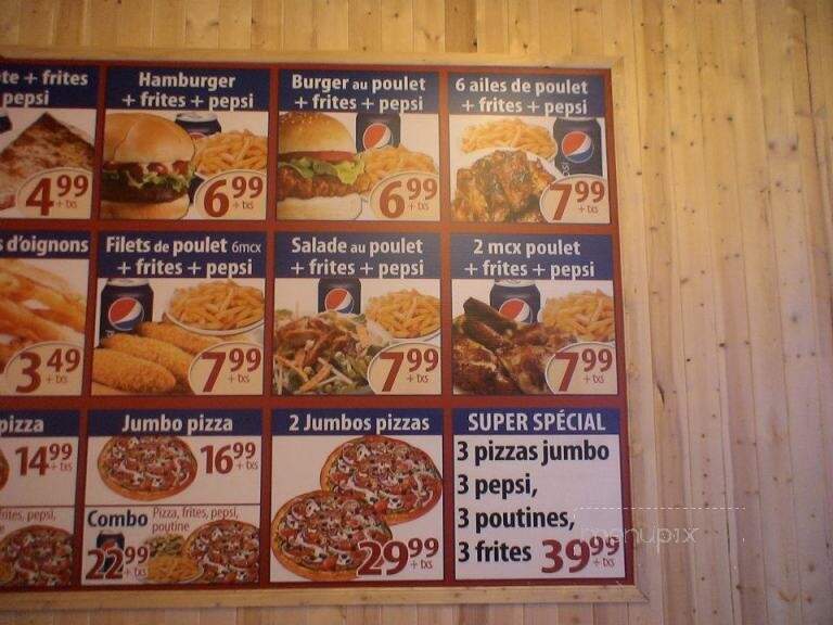Pizza Chez Dany - Montreal, QC menu_pic