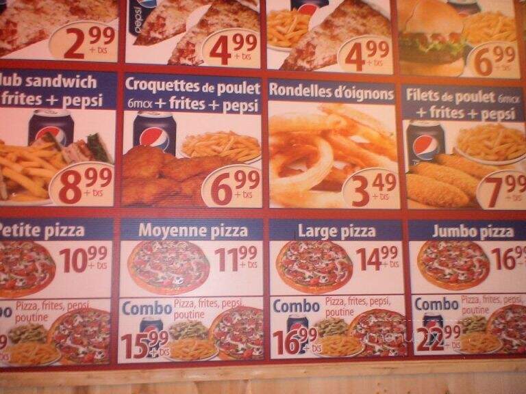 Pizza Chez Dany - Montreal, QC menu_pic