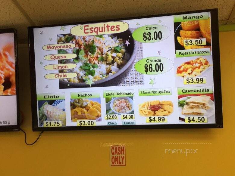 Helados Santa Fe - Omaha, NE menu_pic
