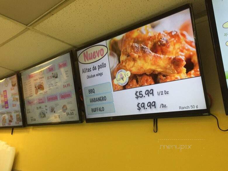 Helados Santa Fe - Omaha, NE menu_pic