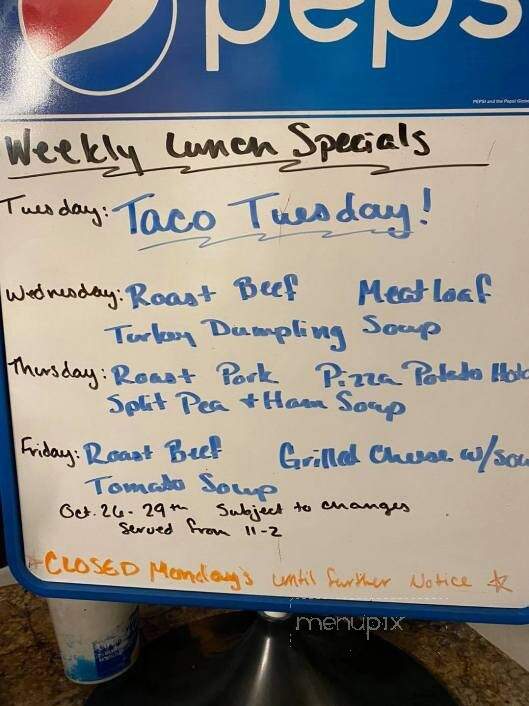 Food Barn - Powers Lake, ND menu_pic