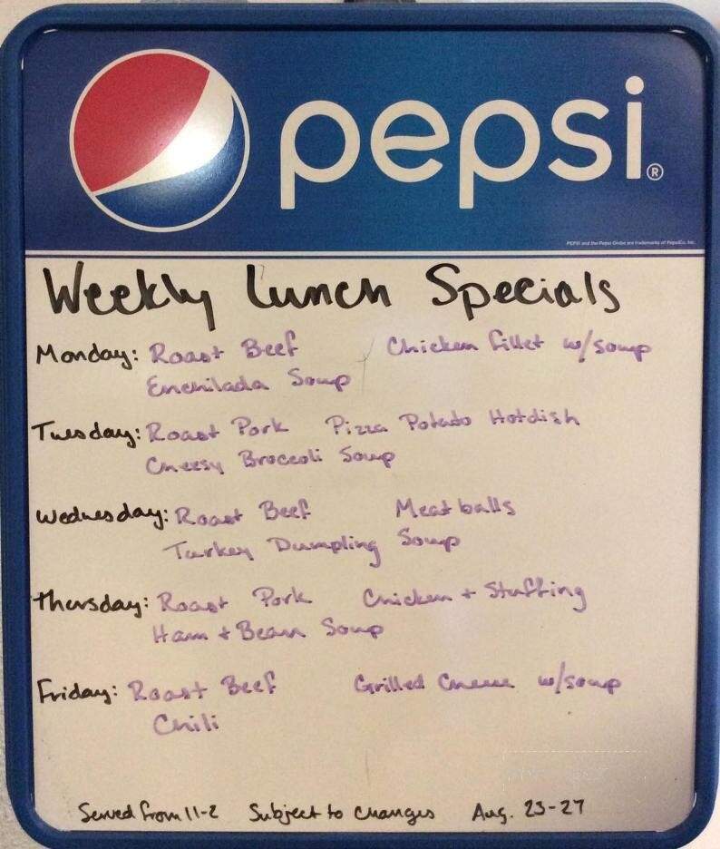 Food Barn - Powers Lake, ND menu_pic