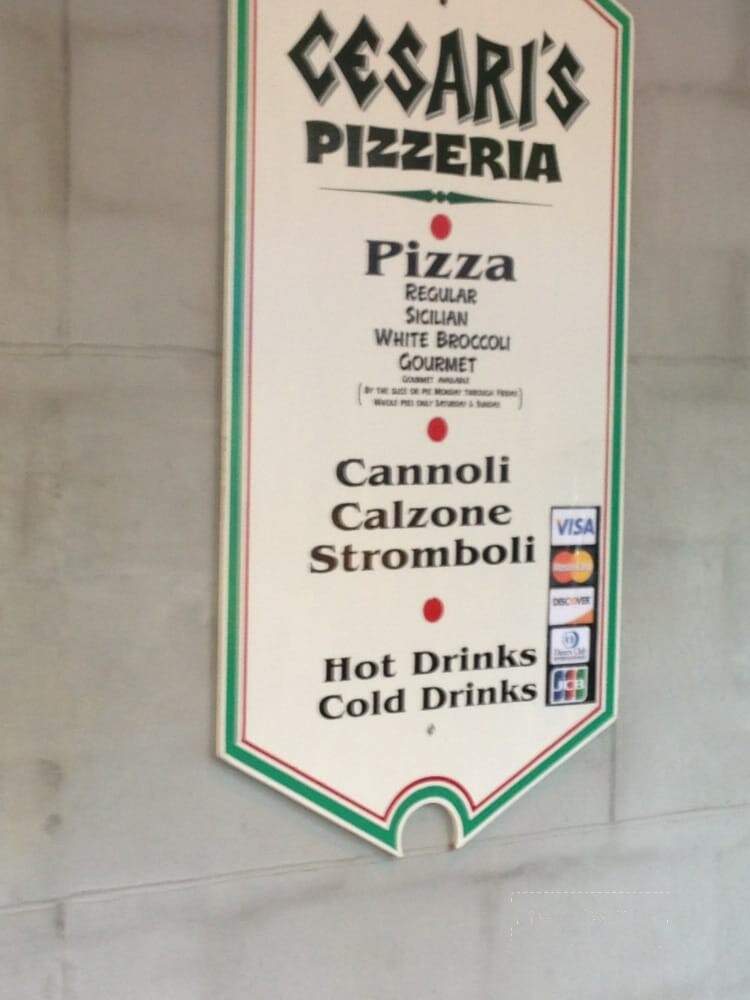 Cesari's Pizza - Elysburg, PA menu_pic
