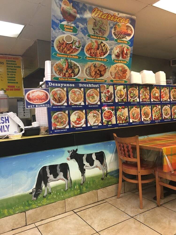 El Indio Azteca - Granada Hills, CA menu_pic