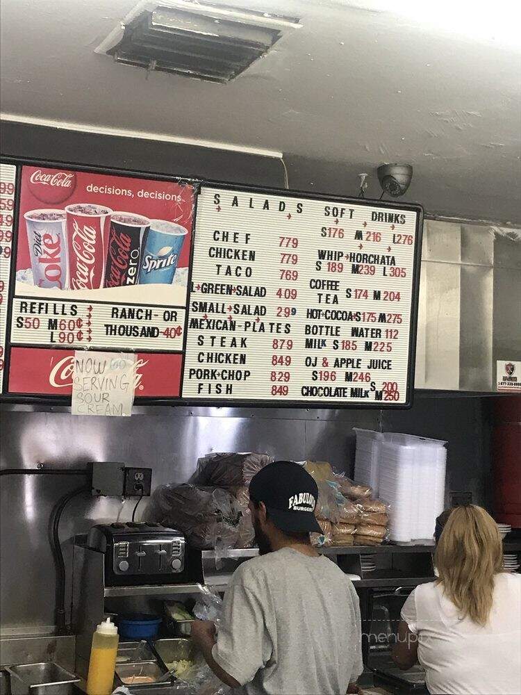 Fabulous Burgers - Inglewood, CA menu_pic