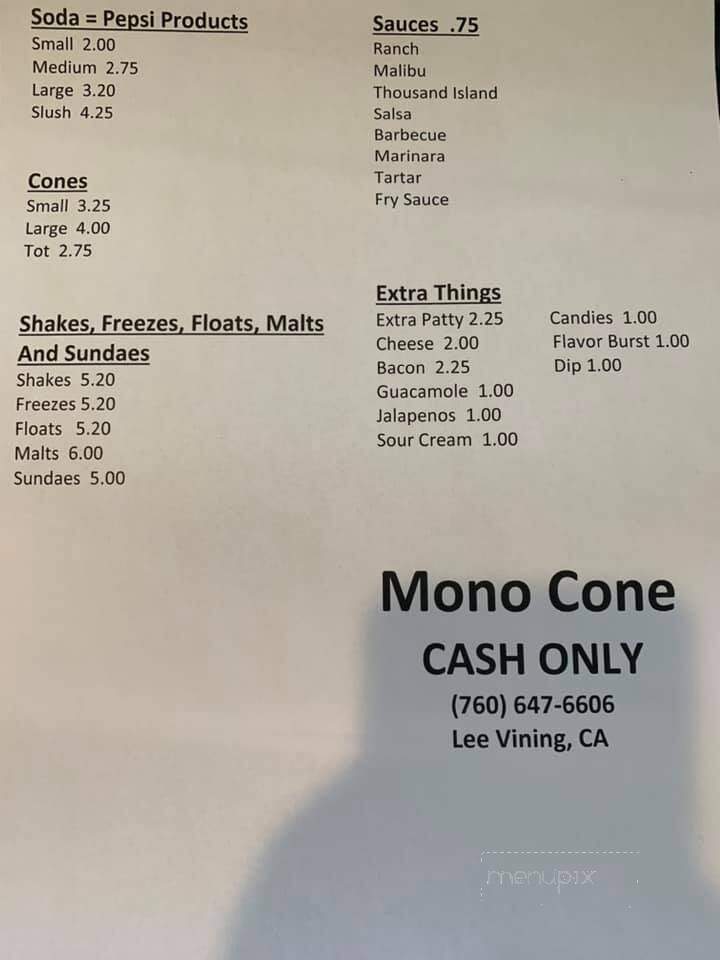 Mono Cone - Lee Vining, CA