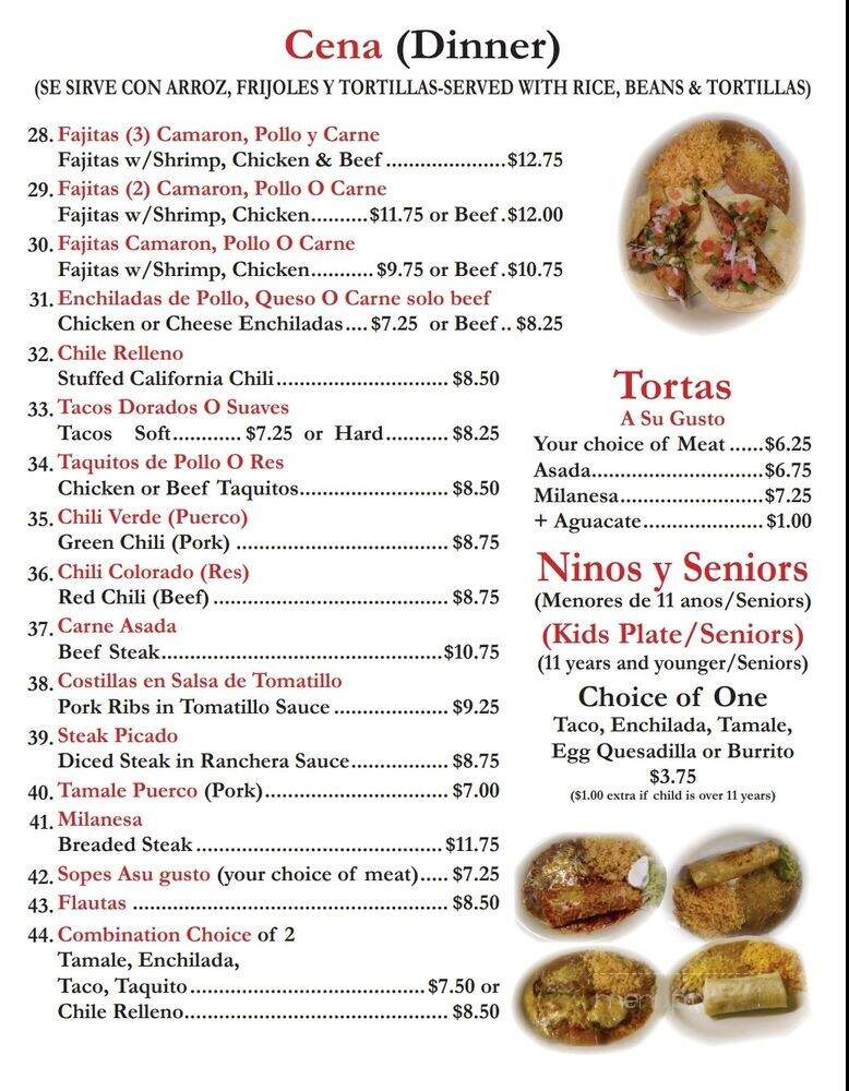 Dos Pablos - Riverside, CA menu_pic