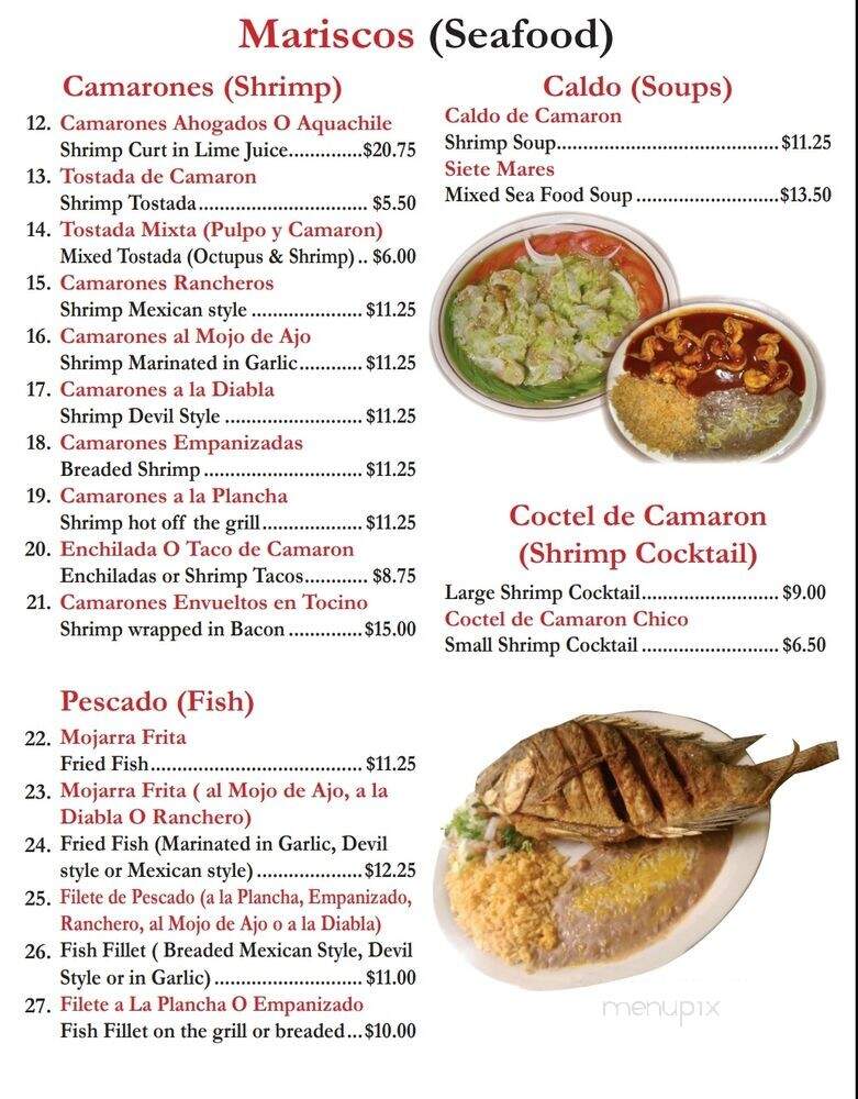 Dos Pablos - Riverside, CA menu_pic