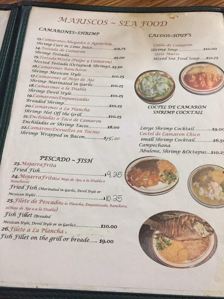 Dos Pablos - Riverside, CA menu_pic