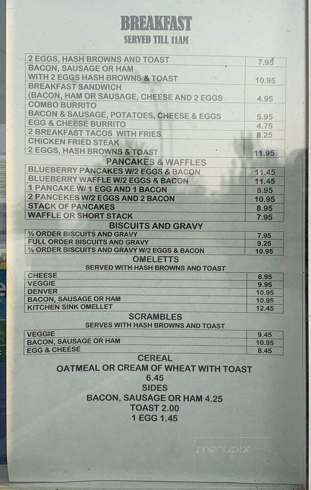 Jolly Kone Drive Inn - Tulelake, CA menu_pic
