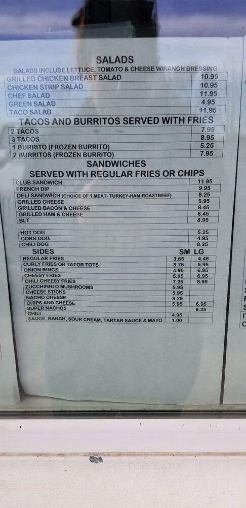 Jolly Kone Drive Inn - Tulelake, CA menu_pic