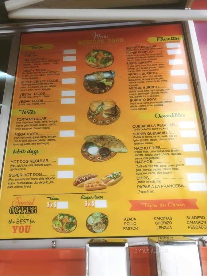 Tacostao - Yreka, CA menu_pic