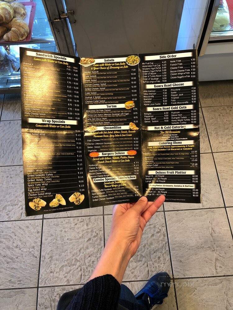 Avenue X Bagels - Brooklyn, NY menu_pic