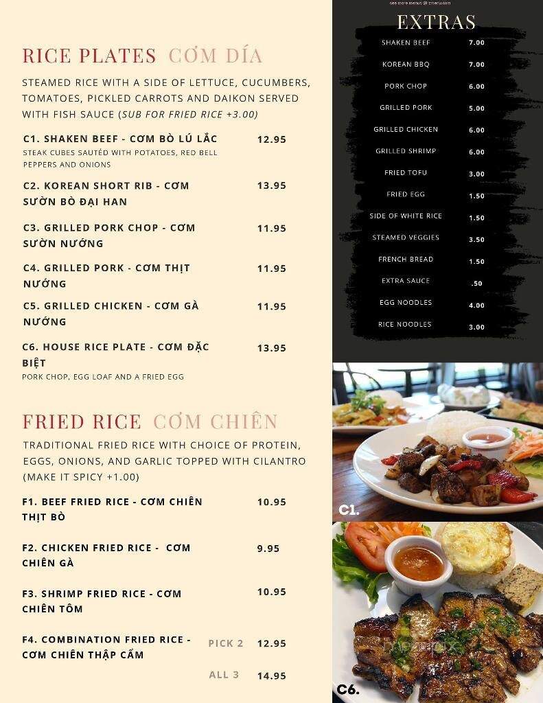 Ms Saigon Pho Sushi & Bar - Keller, TX menu_pic