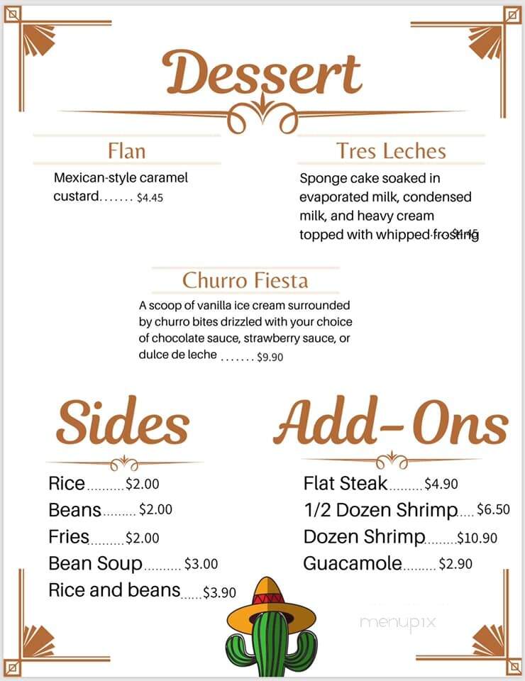 Mi Familia Mexican Restaurant - Okeechobee, FL menu_pic